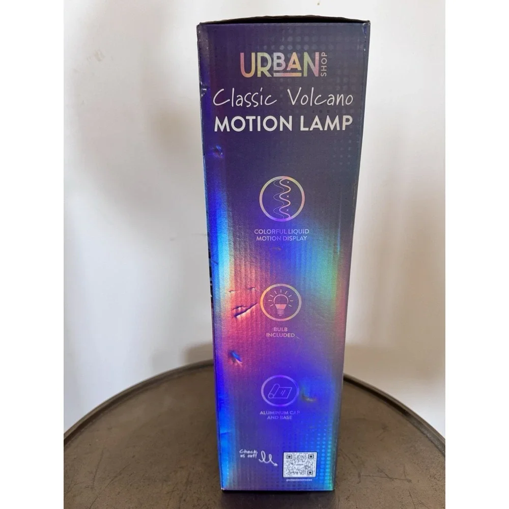 Urban Shop New Lava Lamp In Box Nib Motion Color Teens Kids Decor - Picture 4 of 6